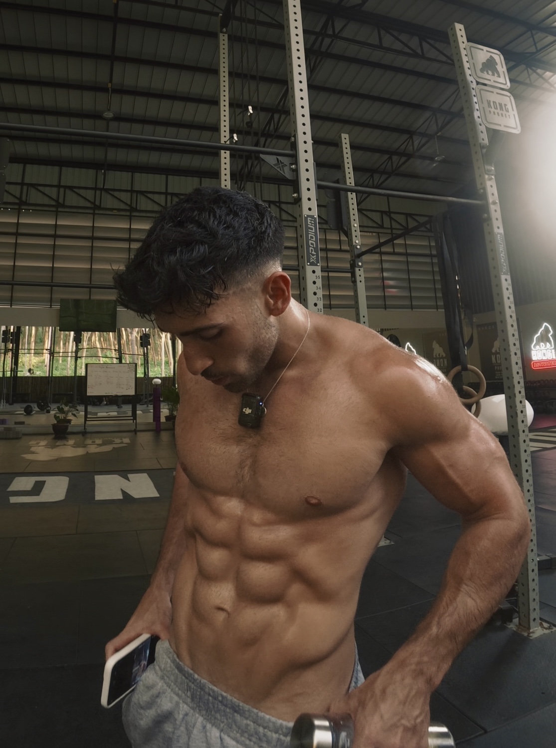 After training with these methods: strong, conditioned and lean